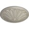 Ekena Millwork Brontes Ceiling Medallion (Fits Canopies up to 3 5/8"), Hnd-Painted Pearl White, 25 1/2"OD x 5 1/2"P CM25BRPWS - alternate 4